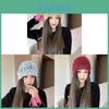 Knit Hat For Women With Breathable Tactile Texture For Autumn Fashion Style