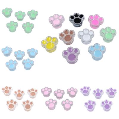Hohe Qualität 5 Stück Kreative Lose Perlen Fußperlen Transparent DIY Armband Halskette Material Schmuckzubehör Mode Handgefertigt Tropföl 25mm
