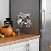 Glow Halloween Green Skull Palm Decal Wall Sticker For Home And Spaces Office
