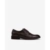 ESquire Men S Check Pattern dreSS Derby Shoe Brown