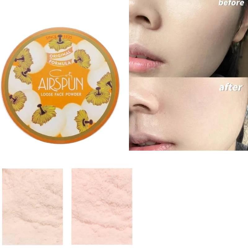 Taticoty Airspun Cipria Libera Viso 65g Per Un Finish Opaco Impeccabile E Lunga Tenuta