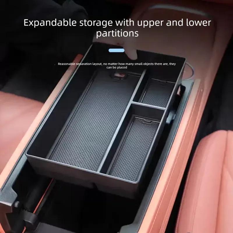 For Fit for Mercedes A200L/A180, Armrest Storage Box, Center Console Organizer, Interior Decor Accessories