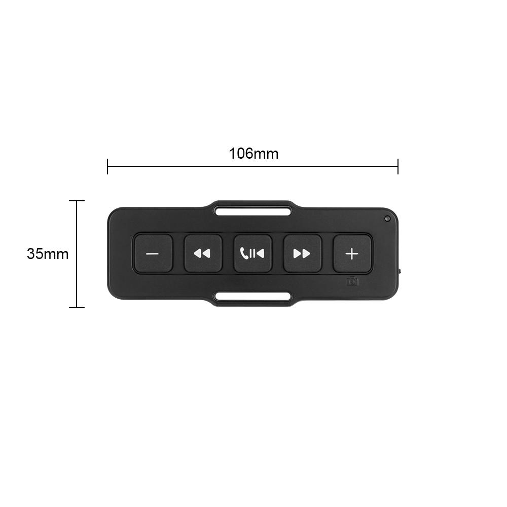 Motorcycle Remote Controller Wireless For Car Outdoor Sports Bluetooth 5.0 Bike Handlebar Media Control Music Playback Hands-free Calls