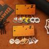 Hot Selling Accessories Cute Cartoon Style Ghost Pumpkin Head Design Pendant Earrings Set Halloween Earrings Girl