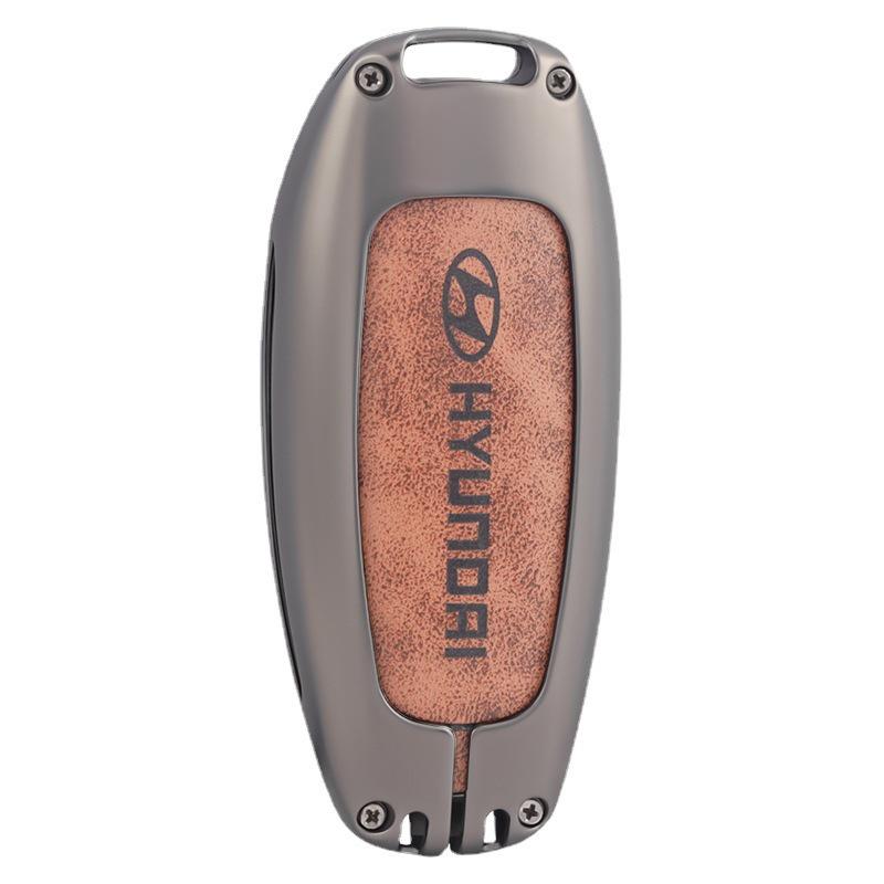 Leather Key Case for 2021 Hyundai Tucson L - Fits 2020-2021 Models