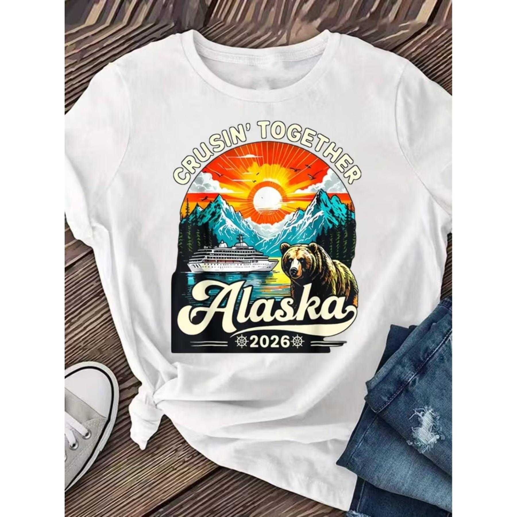 2026 Matching Group T-Shirt for Family and Friends Cruise Vacation Tee S белый