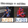 Luminous 1/2/4/9Pcs Titan 13 Action Figures T13 Figure 3D Printed Multi-Jointed Movable Lucky 13 Action Figure Nova Figure Dummy