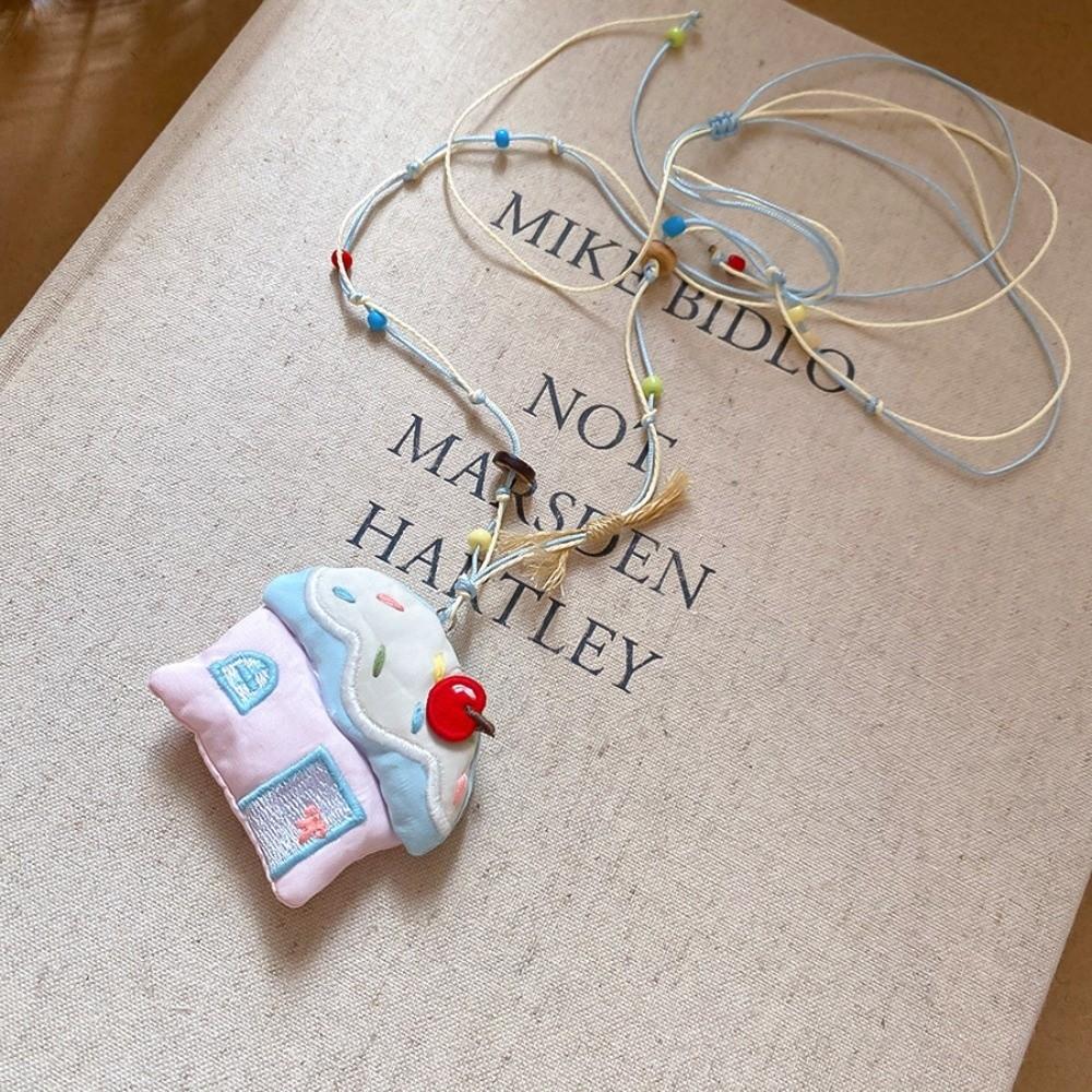 Flower Korean Beaded Necklace Jewelry Clavicle Necklace Pink Blue Bohemian Choker  Women