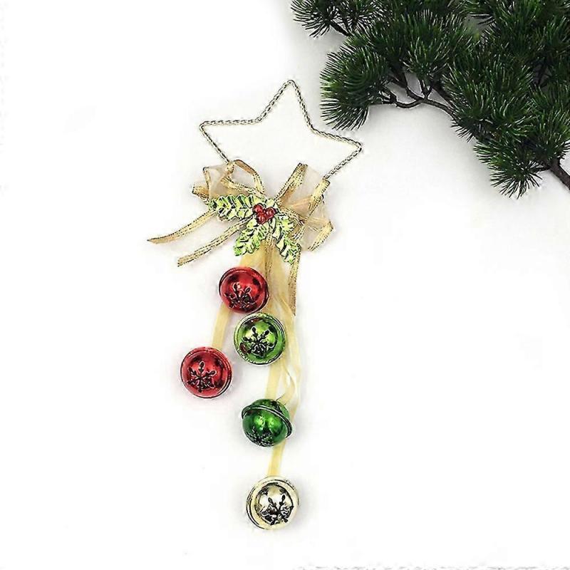 Festive Home Decor: Elegant Jingle Bell Cluster, Handmade Brass Bells Enhance Your Christmas Decorations And Hanging Bells For A Joyful Holiday