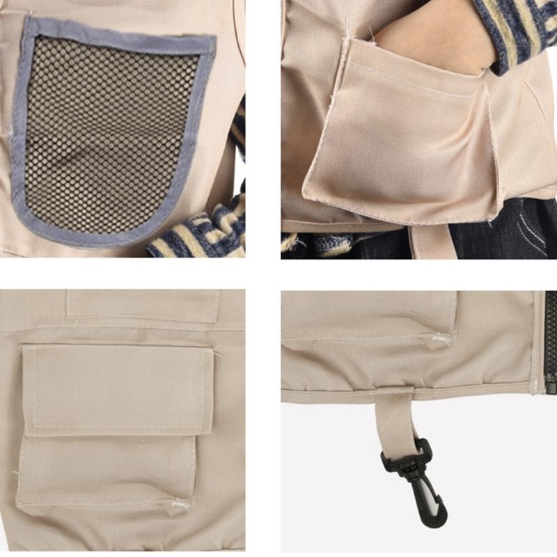 Utomhusutforskarset för barn Utklädnad & Låtsaslek Kostymer Tvättbar Barnsafari-väst Safarhatt för Pojkar Flickor