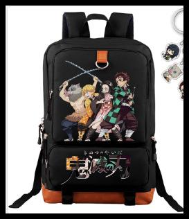 Student Schoolbag Cartoon Backpack Set 3D Digital Printing Backpack