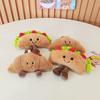 Cute Cute Taco Cake Pendant Plush Toy Doll Hamburger Sandwich Bag Hanging Keychain Rag Doll