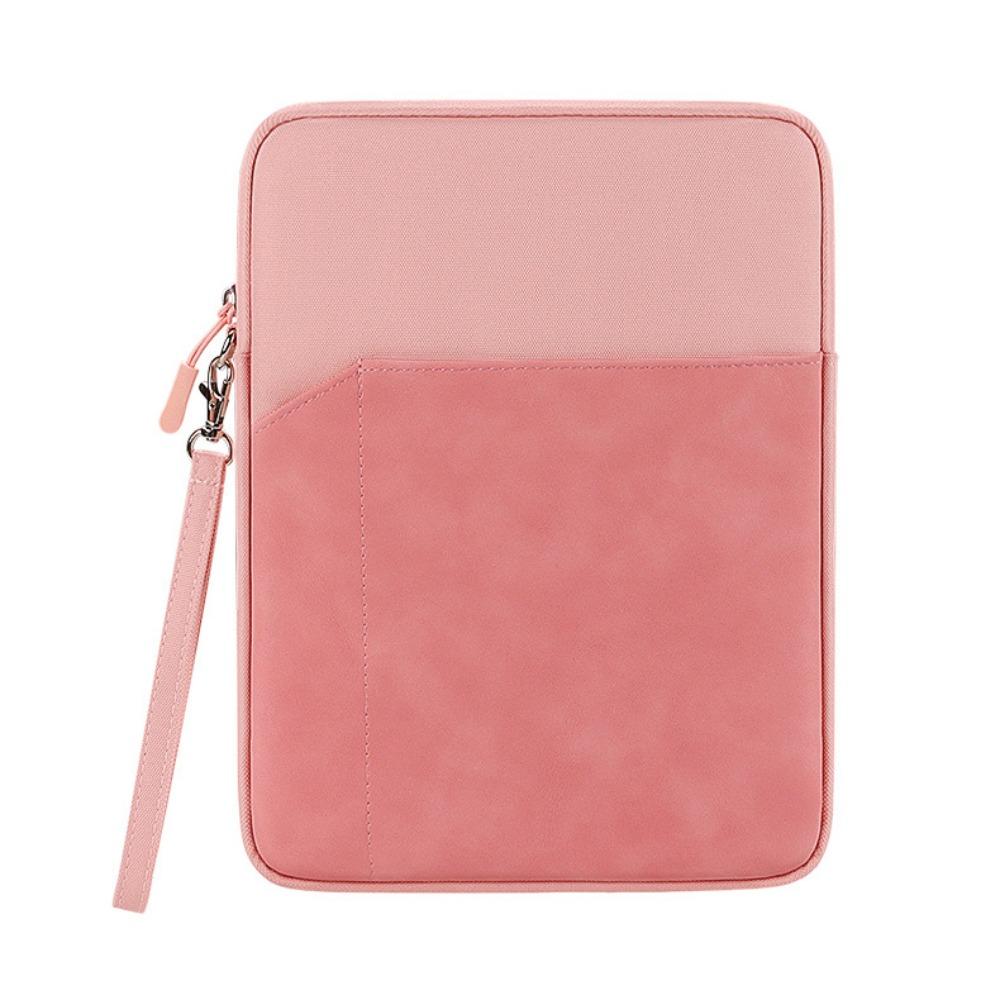 

Breathable Tablet Sleeve Bag 10.8 Inch Notebook Pouch Portable Computer Storage Bag School рожевий