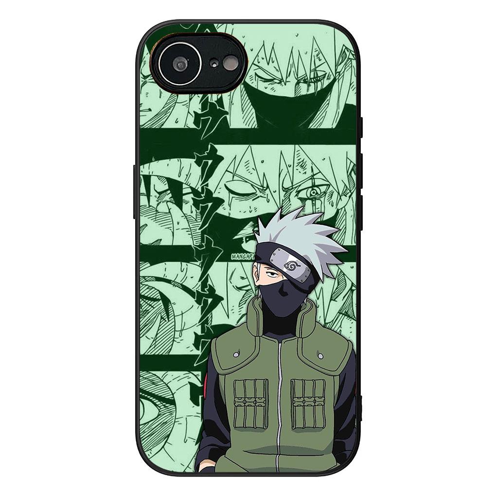 Soft Phone Cover for Samsung Galaxy S25 S24 S23 FE Plus Ultra S7 Edge A16 A15 5G s25+ Case Kakashi Hatake Narutos Uchiha Sasuke
