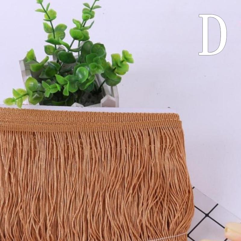 New 10 Yards 15cm Long Tassel Fringe Lace Trim Ribbon Tassels For Curtains Dresses Fringes Sewing Trimmings Accessories Crafts