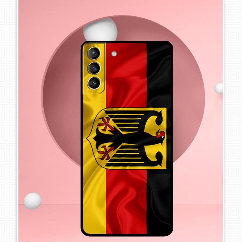 

Germany Flag Banner Case For Samsung Galaxy S24 Ultra S20 S21 S22 S23 S25 Ultra S9 S10 Plus S25 FE Cover Funda Galaxy S21 FE