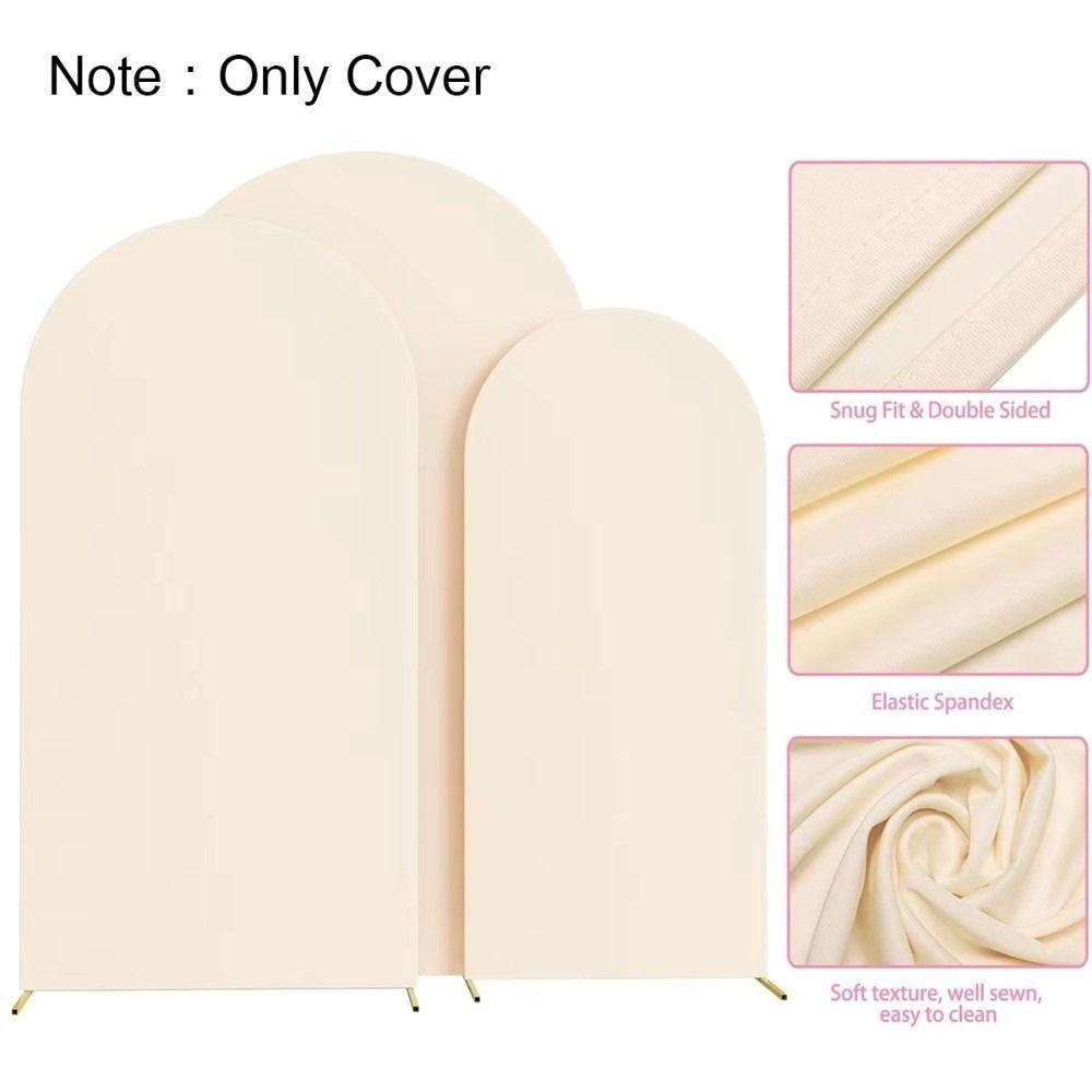 Banquets Decoration Wedding Background Cover Polyester Arch Stand Covers  Baby Shower Decorations