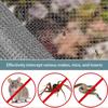 3/6/9/12/15M Filter Wire Mesh Pest Protection Mesh Stainless Steel Mesh Garden Netting for Hole Filler Protect Seedlings & Seeds