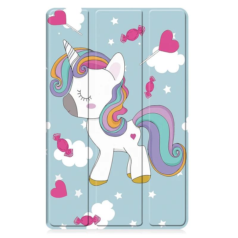 Tablet Case Funda For Samsung Galaxy Tab A9 Case 8'' 2023 Tri-Folding Flip Magnetic Stand Protective Shell For Galaxy Tab A9 2023 Cover Kids