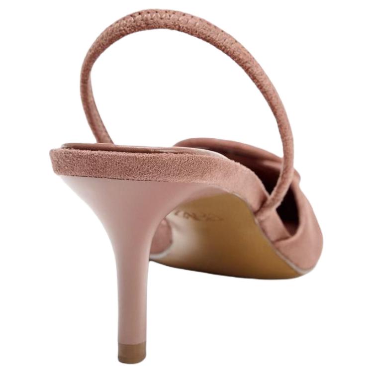 Zara Fashionable Elegant Stiletto Heels 6Cm Women Heels Rose-Red 2218610050