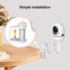 Punch-free Bendable Bracket Base Clip Universal Portable Baby Monitor Camera Holder Stand for 1/4 M6 Interface Camera Support