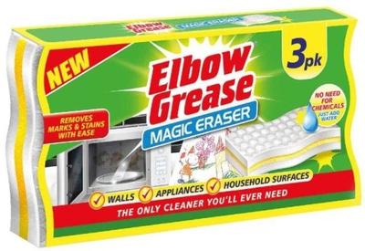 Mehrzweck-Schwamm für hartnäckige Flecken Schmutz ELBOW GREASE 3 Stück