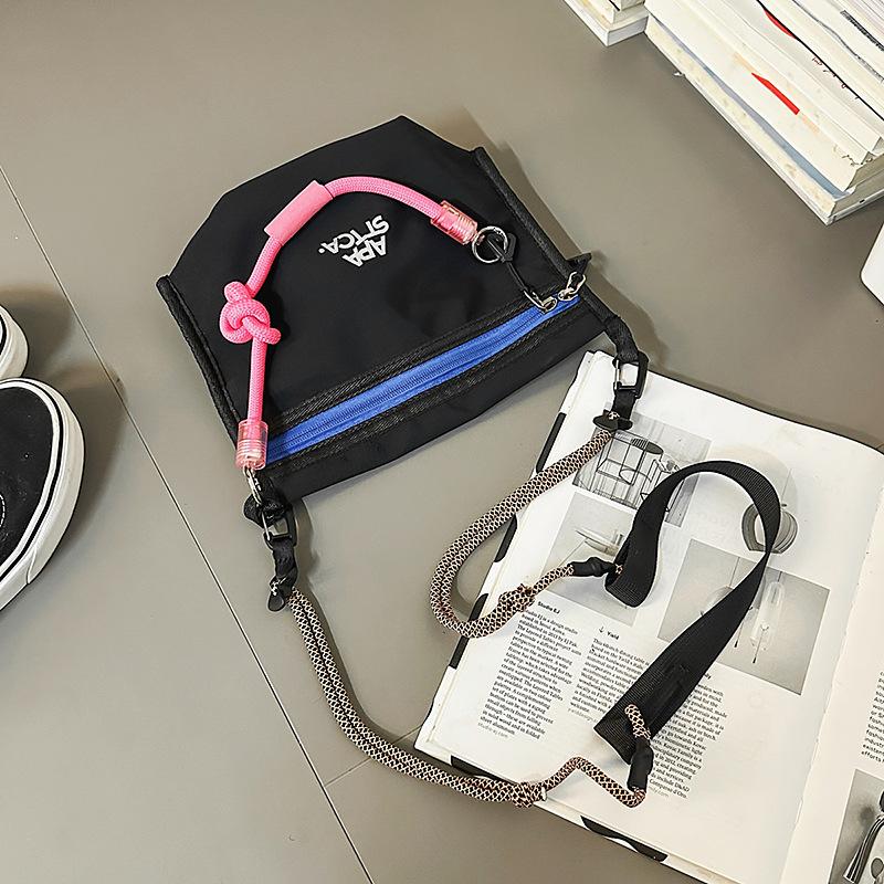 Sport Kleine Umhängetasche Herren Japanisch Trendige Outdoor-Fahrradtaschen Trendige Mini-Freizeittasche Damen Schulter-Umhängetasche