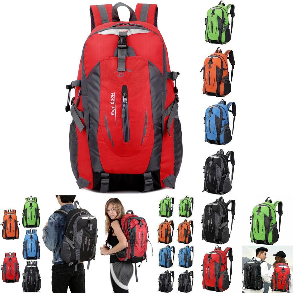 40l Travel Large Rucksack Outdoor Waterproof Hiking Camping Bag Luggage Backpack