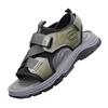 Fashion Soft Leather Platform Sandals for Men Solid Color Summer New Beach Shoes Male Fashion Outdoor Sports Sandals Man