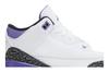 Kids' Sneakers Jordan 3 Retro Dark Iris (PS) White/Black/Dark Iris/Cement Grey