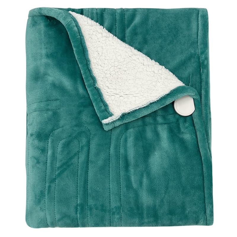 Electric Blanket Intelligent Switch  Body Warming Cover Blanket Flannel Constant Temperature Blanket Multi-purpose Shawl Sofa Blanket Bed Thin Quilt