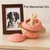 Planet Shape Pet Urn Moisture-Proof Pet Hair Collection Box Cat Memorial Urn  for Cats Dogs Hamster