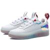 new LiNing CF Anti Slip Wear Resistant Low Top Skateboard Shoes Women's Red White