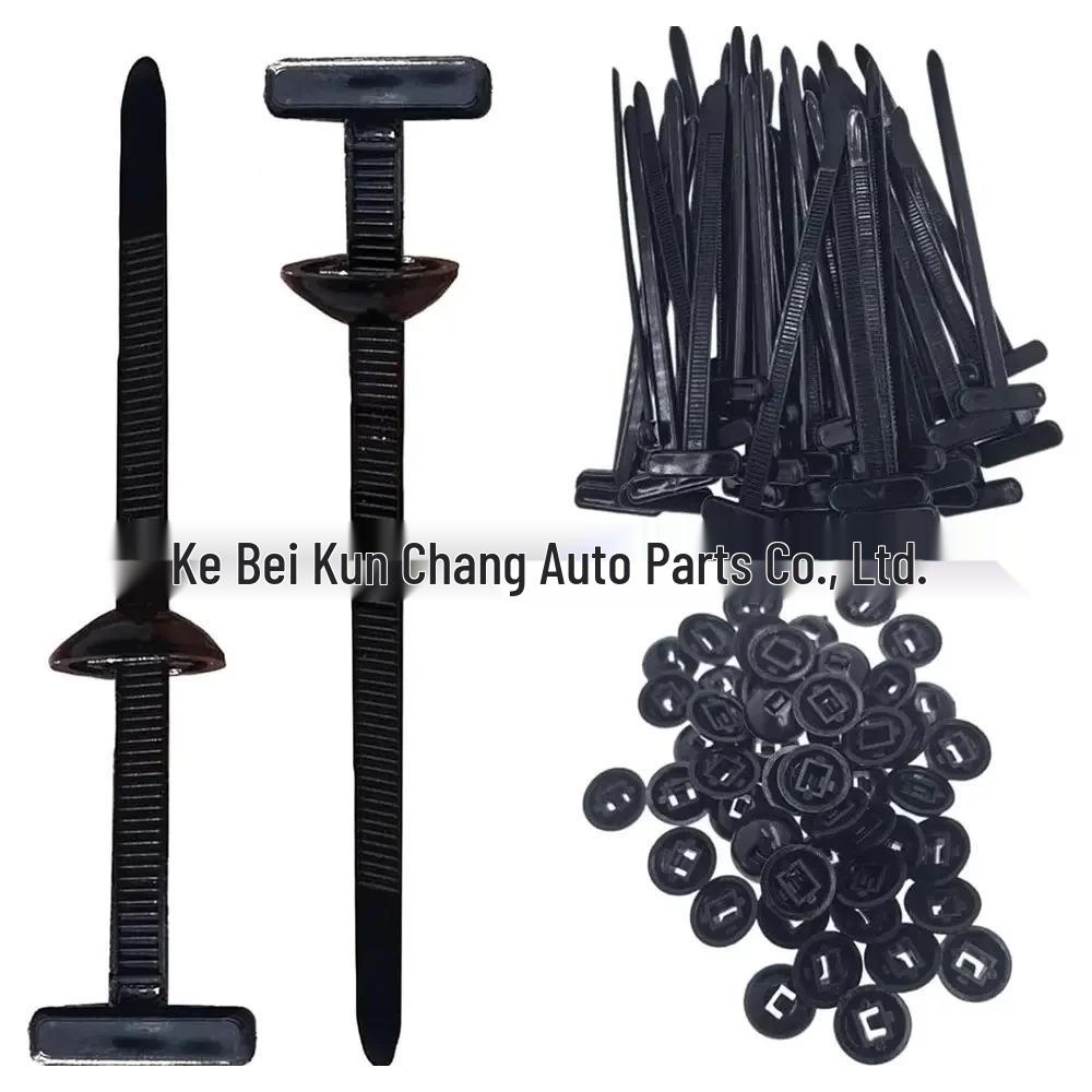 Attaches de câble et clips de verrouillage universels en nylon pour automobile