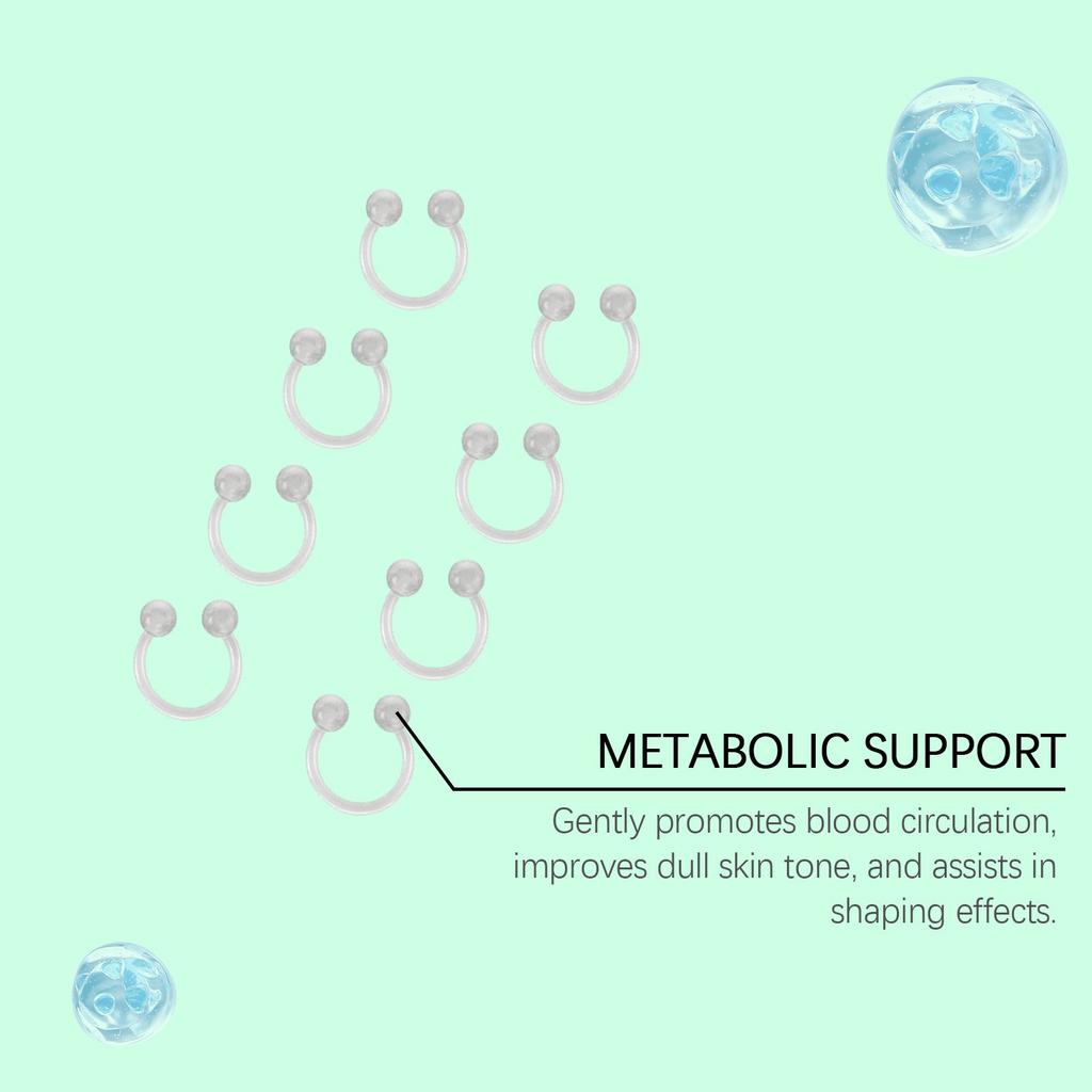 The Body Care Nose Ring Is Gentle And Comfortable, Protecting The Light And Slender Figure. It Is Convenient To Wear A Daily .