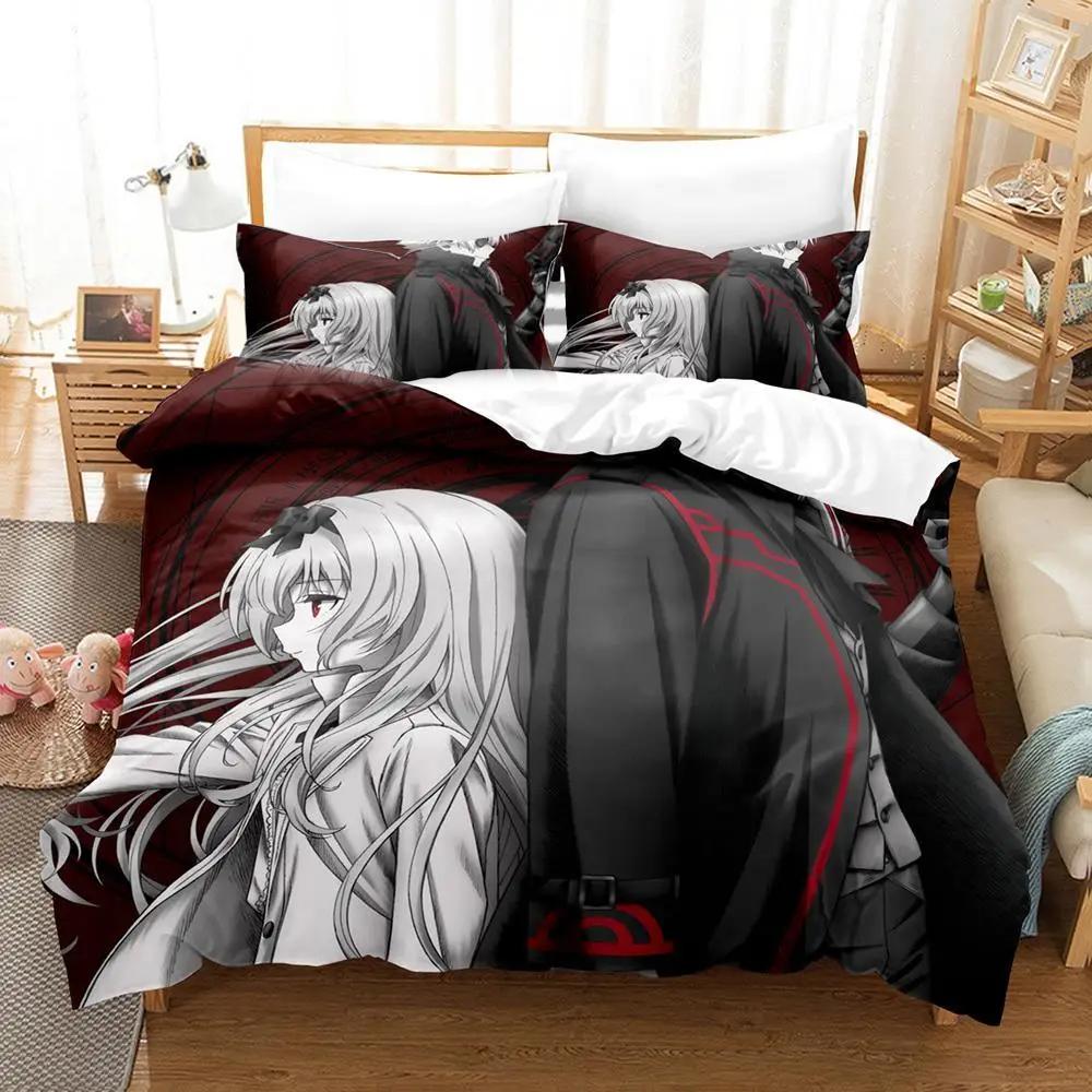 3D Anime Arifureta From Commonplace To World's Strongest Bedding Set Duvetcover Quilt Cover Pillowcase Comforter King Queen Size