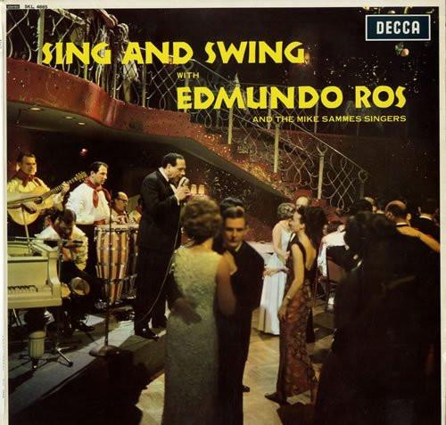 

LP Record EDMUNDO ROS Sing And Swing With Edmundo Ros SKL4885 DECCA 1967 UK Jazz Used