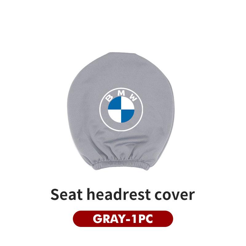 

For BMW Car Seat Headrest Pillowcase Cover Dustproof Protective Cover X3 X5 M5 M3 E46 E90 E60 F10 E39 F30 E36 G30 E87 E70