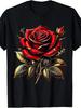 Red Rose Red Gold T-shirt