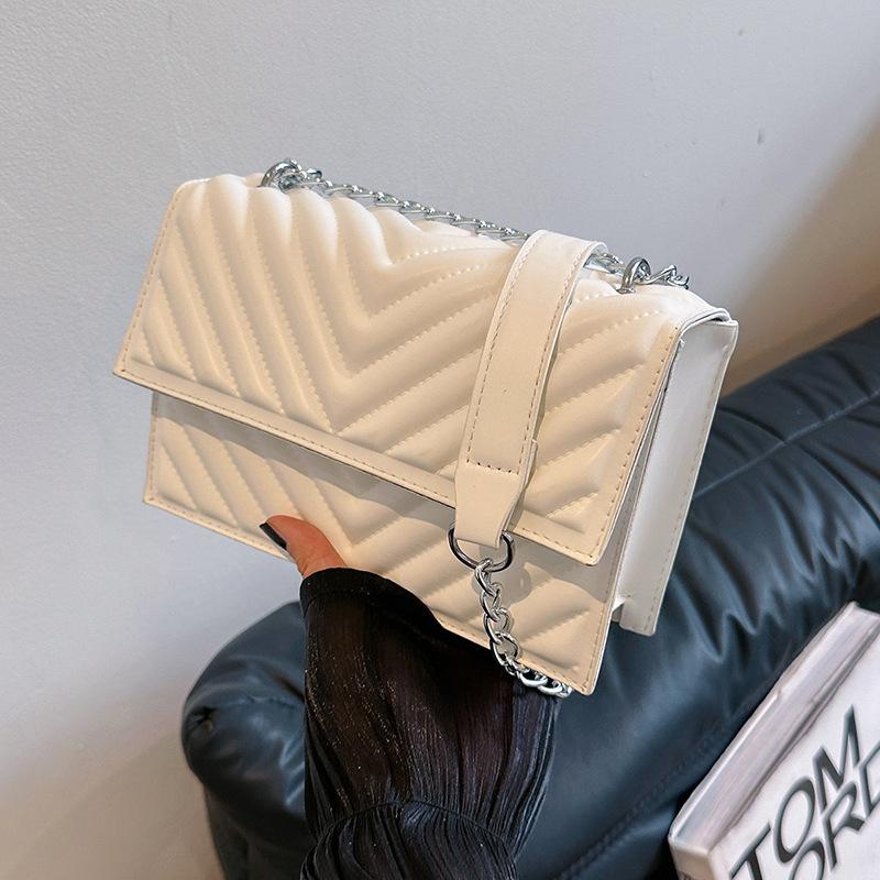 Bag Women'S Summer Annual Rhombus Bag High Value Niche Popular Crossbody Bag Chain Underarm Bag