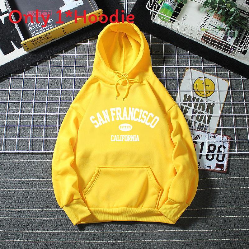 Girl Hoodie With 3d Letter Pattern Thick Fleece Winter Casual Wear For Fall