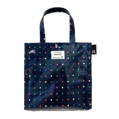 SQUARE Kleine Draagtas Subtas Lunchtas Gelamineerde Voorkant 1021 02 Tenten [Rootote] EU.Square.Laminated-P Dames