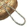 8mm Natural Dalmatian Jasper Gemstone Beads Jewelry Handmade Designer Necklace 17-20" For Birthday Gift 8BN-10