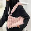Y2K Plush Handbag Shoulder Bag Underarm Bags Suitable for Travel and Shopping