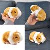 Lifelike Orange Guinea Pig Plush Toy For Children's Collection Gifts