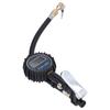 200PSI 14BAR Tire Inflator Meter LCD Display Inflation Pressure Gauge with LED Light for Car Van Motorcycle Dirt Bike