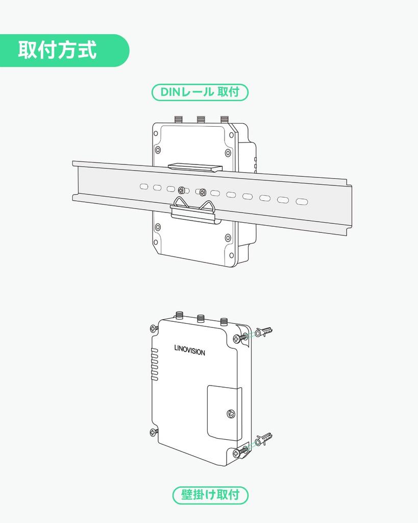 LINOVISION Industrial 4G LTE Router with Cat4 Cellular Dual SIM PoE Output Can Be Used for M2M Can Be Applied To IoT Powered Wi-Fi, Router, Card,