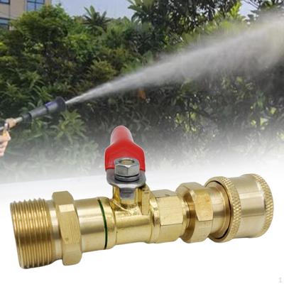 High Pressure Washer Ball Valve Kit Accessory Hose for Power Car Wash Pump