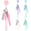 Macaron Nurse Pen Set Badge Mini Scalable Badge Accessories Ballpoint Pen Fluorescent Pen Folding Scissors Keychain