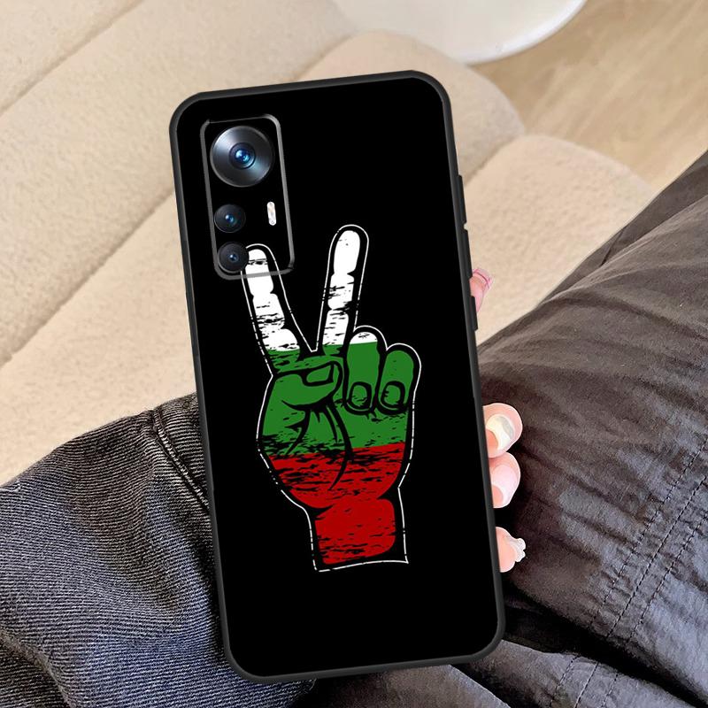 Bulgaria National Flag Case For Xiaomi 13T 12T 11T 14 13 Pro 12 Lite 12X POCO F5 X3 X5 Pro F3 F4 X4 M5s C65 Funda